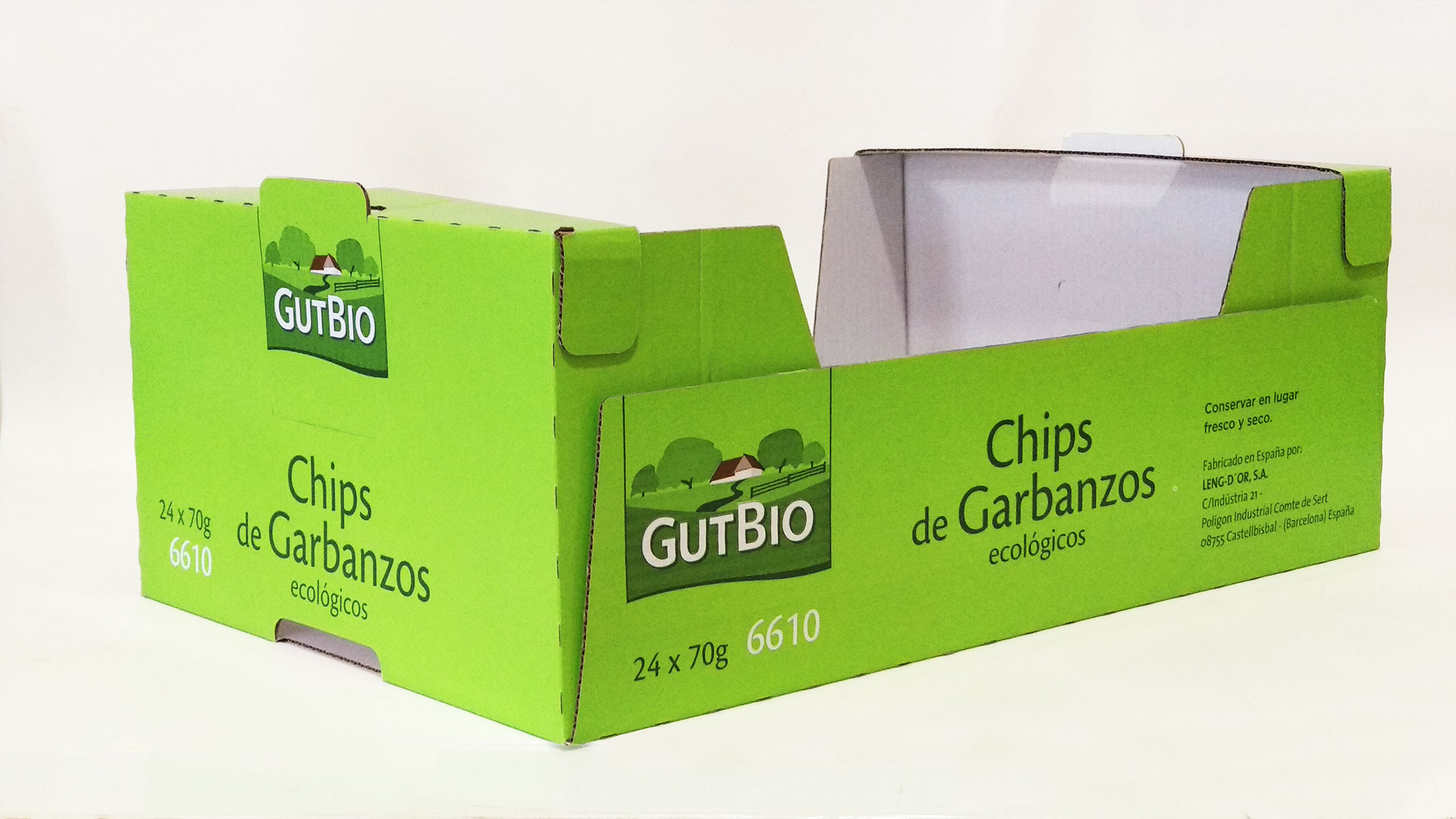 Caixa cartró Gut Bio