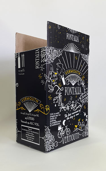 Cardboard box Fontalia