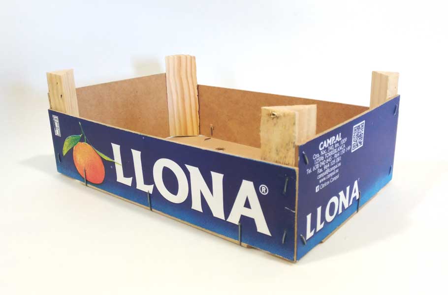 Caja madera Llona