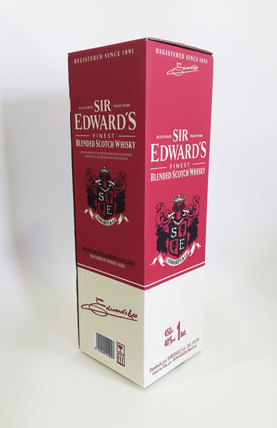 Cardboard box Sir Edwards