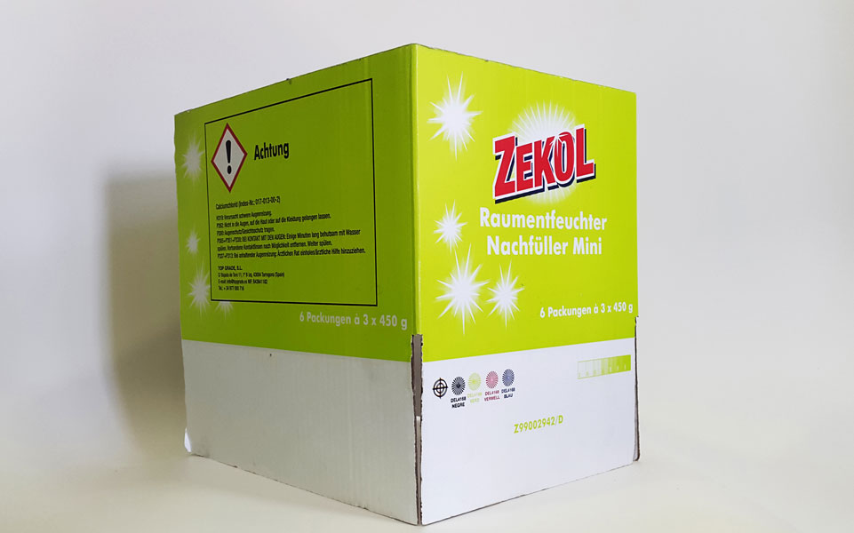 Caja cartón Zekol